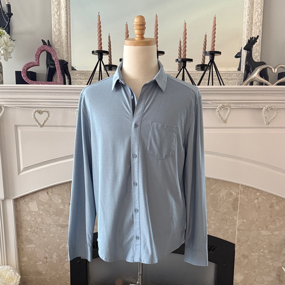 Men’s VRST Long Sleeve Button Up Shirt